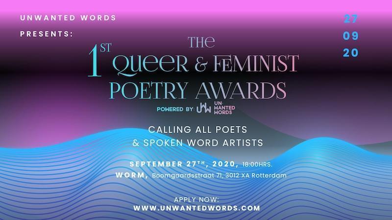 4. Queer and Feminist Poetry Awards Banner